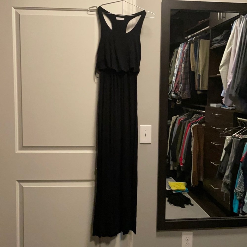 LUSH soft cotton halter maxi